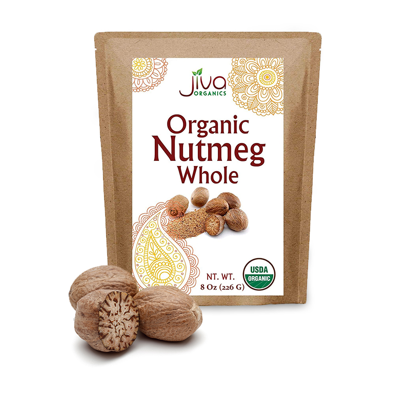 Pinch Spice Market Organic Whole Nutmegs – Fairtrade, Sri Lankan Whole Spice (2 Year Expiry)